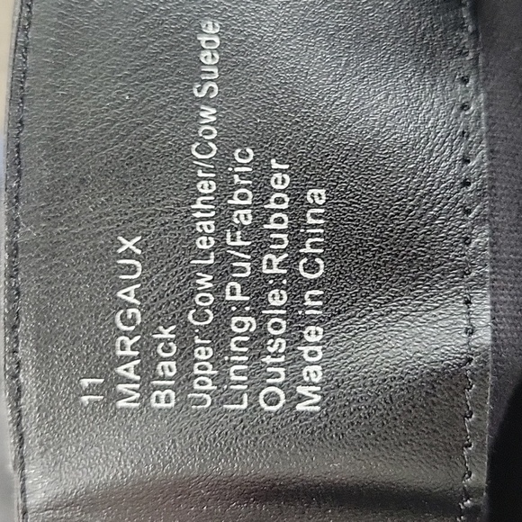 SOLE SOCIETY Black Leather and Suede Tall Boots Size 11 - Picture 11 of 11